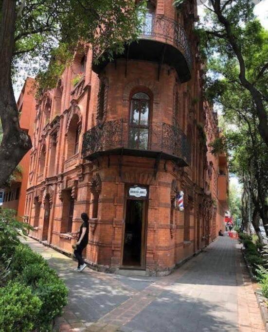 Comfortable Loft At Beautiful Historic Building! Мексико Сити Екстериор снимка